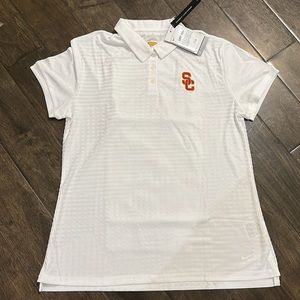 Nike Southern California University golf polo shirt—-Dri-Fit